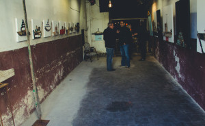 View in from the street. This part is rented as an art space/gallery.